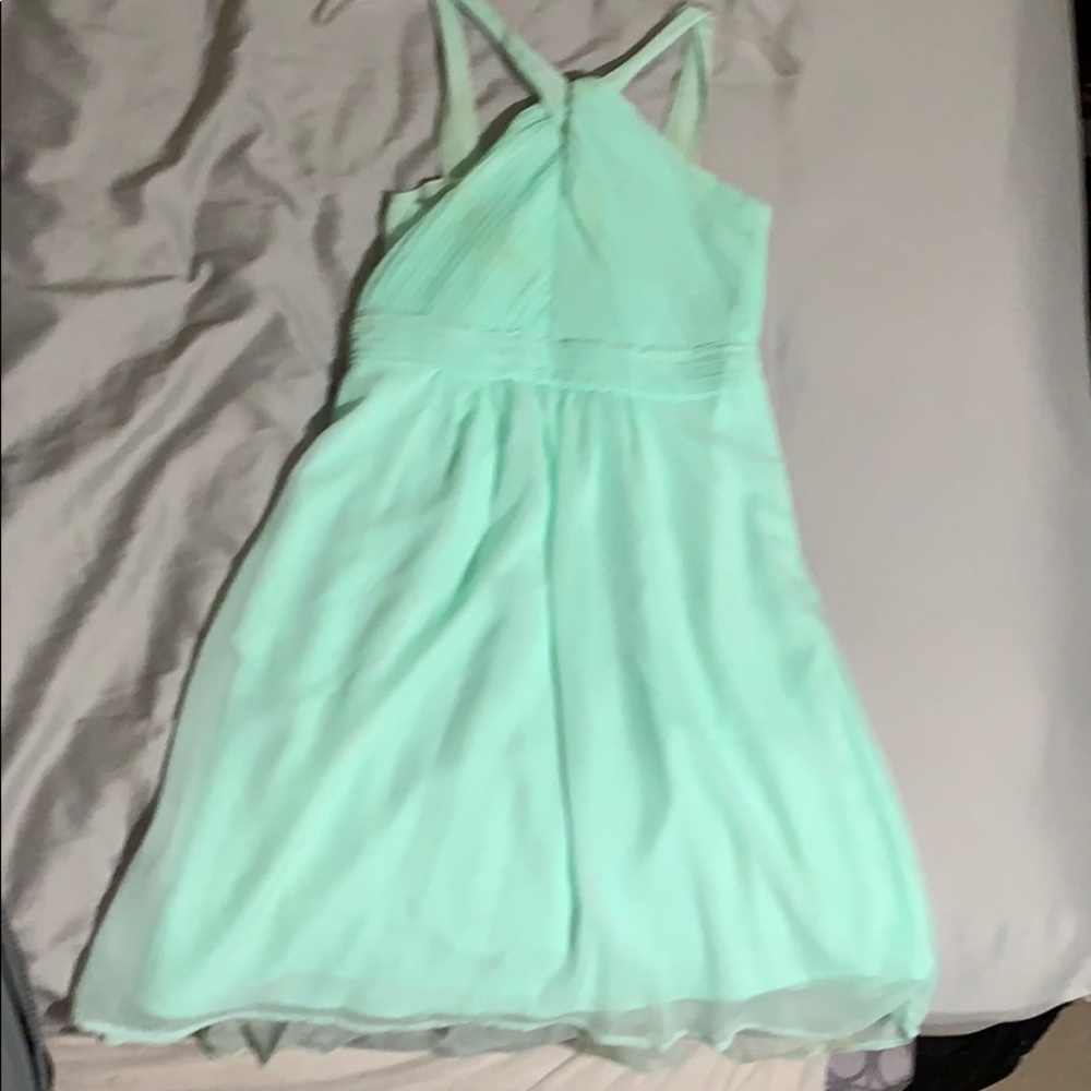 Green formal dress